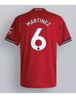 Moške Nogometnih dresov Manchester United Lisandro Martinez #6 Domači 2025-26 Kratki rokavi